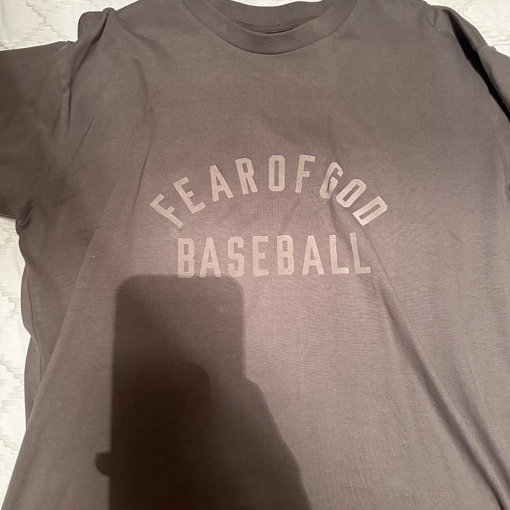 Fear of God Baseball T shirt